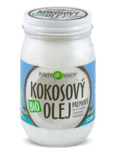 Kokosový panenský olej purity vision