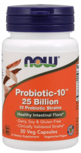 Probiotic-10 25 bilion NOW