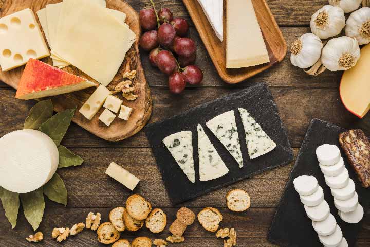 Povolené potraviny v koto dietě - sýry a mléčné výrobky