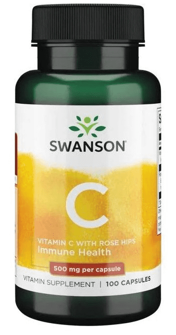 Vitamín c extrakt z šípku Swanson
