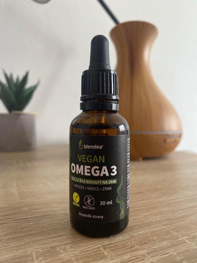 Blendea omega 3 vegan - recenze a zkušenosti