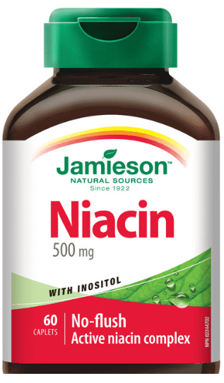 Jamieson Niacin 500mg s inositolem