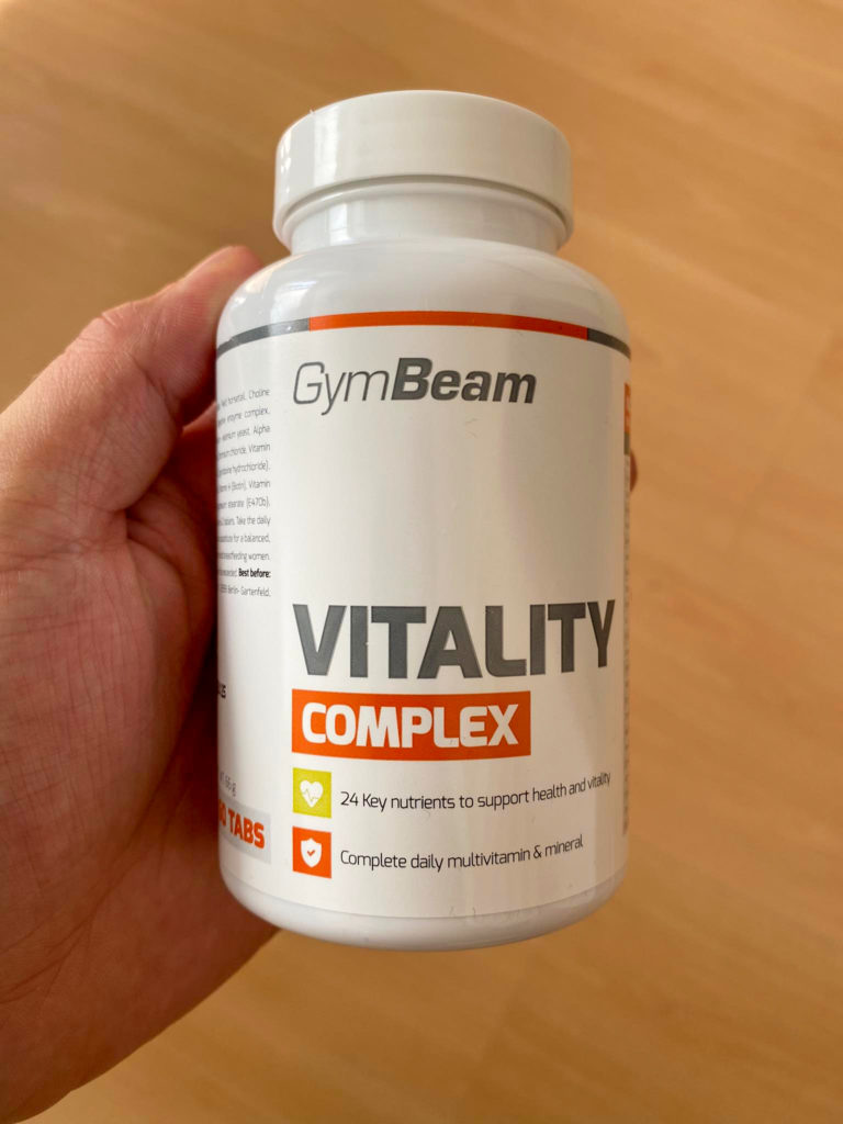 RECENZE Multivitamín Vitality Complex GymBeam